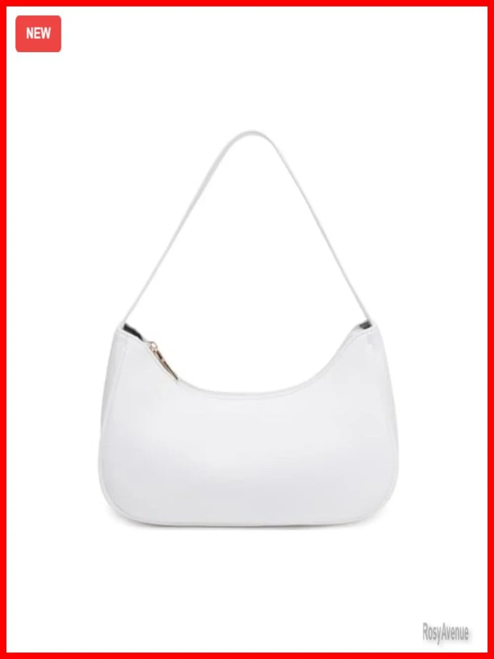 Fashion Shoulder Bag Hobo Tote Handbag Mini Clutch Underarm Purse PU Leather